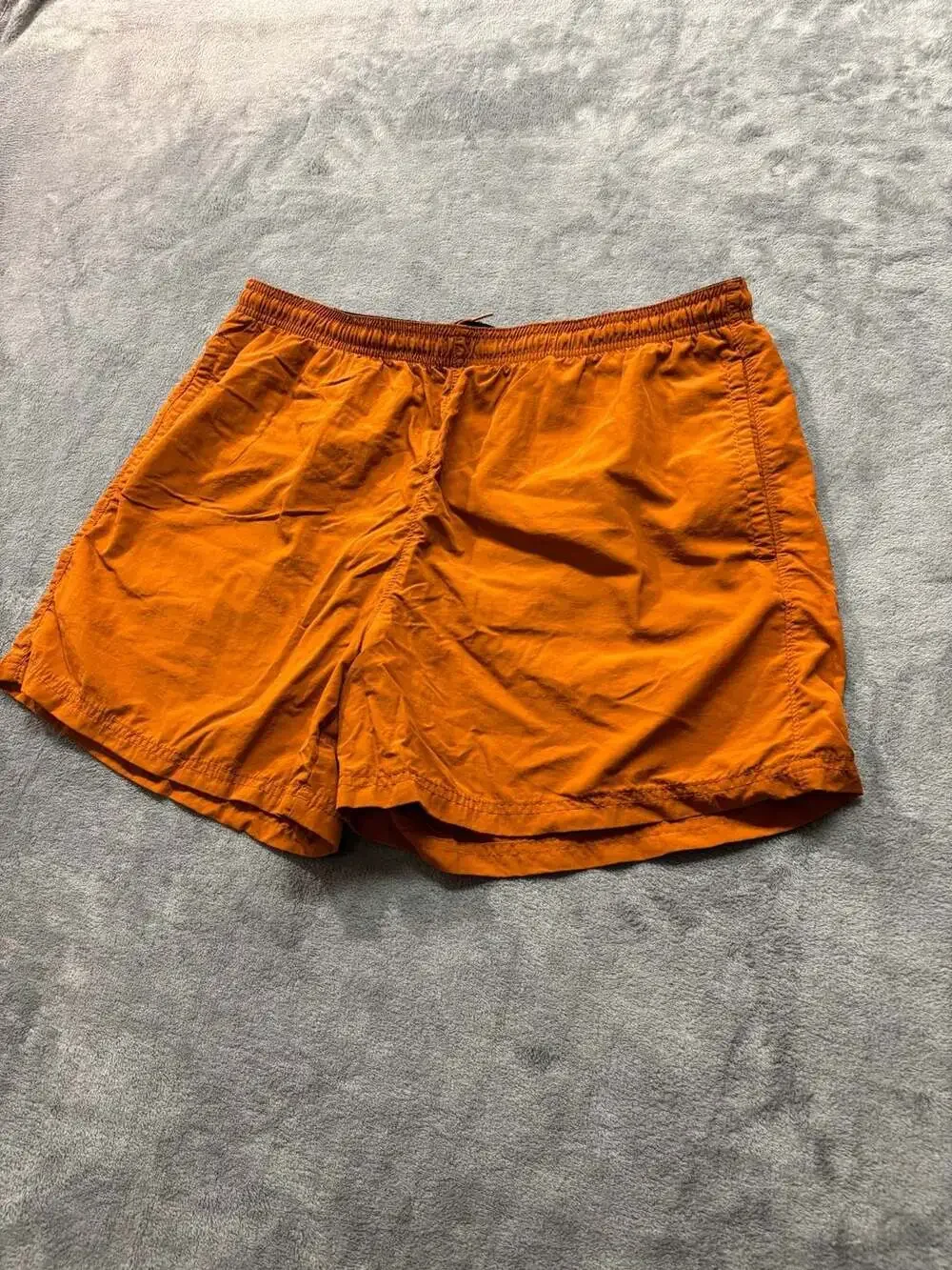 Old Navy Orange UPF 50 Swim Trunks mens Size Large NEW